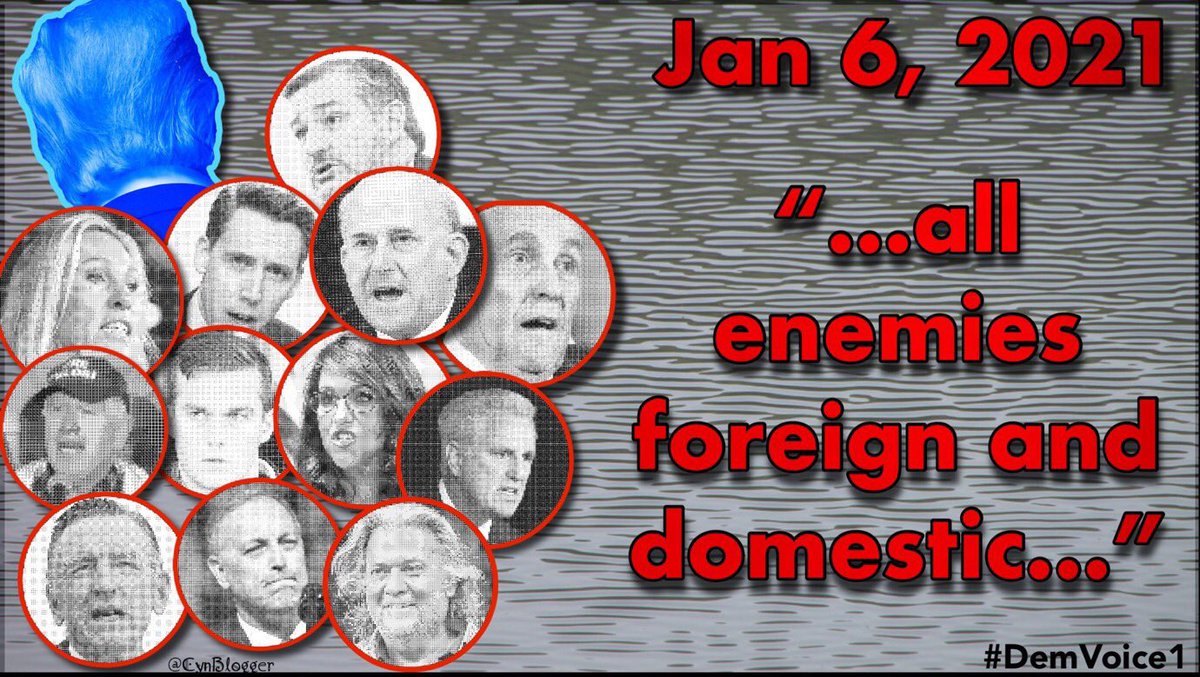 #DefeatedFormerPresident and his allies were a part of criminal conspiracy to overturn the election #TheBigLie and the #January6thCommission has the evidence. 

#TrumpCoupAttempt #TrumpIsGuilty 

#DemVoice1
