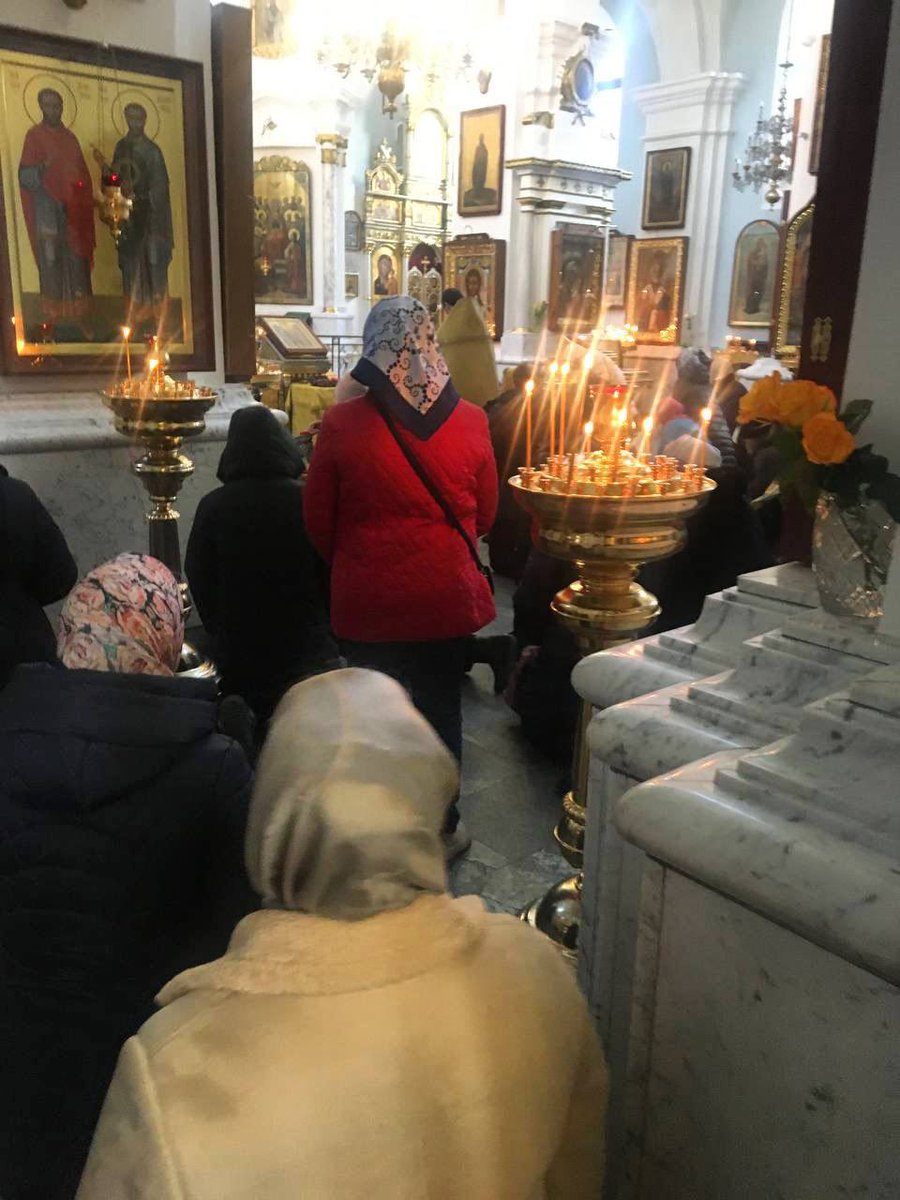 The mothers of Belarusian soldiers joined the prayer for Peace in Ukraine in Minsk’s Cathedral. At least 3 of them were detained at the exit by Lukashenka’s thugs. This is so heartbreaking &amp; cruel.