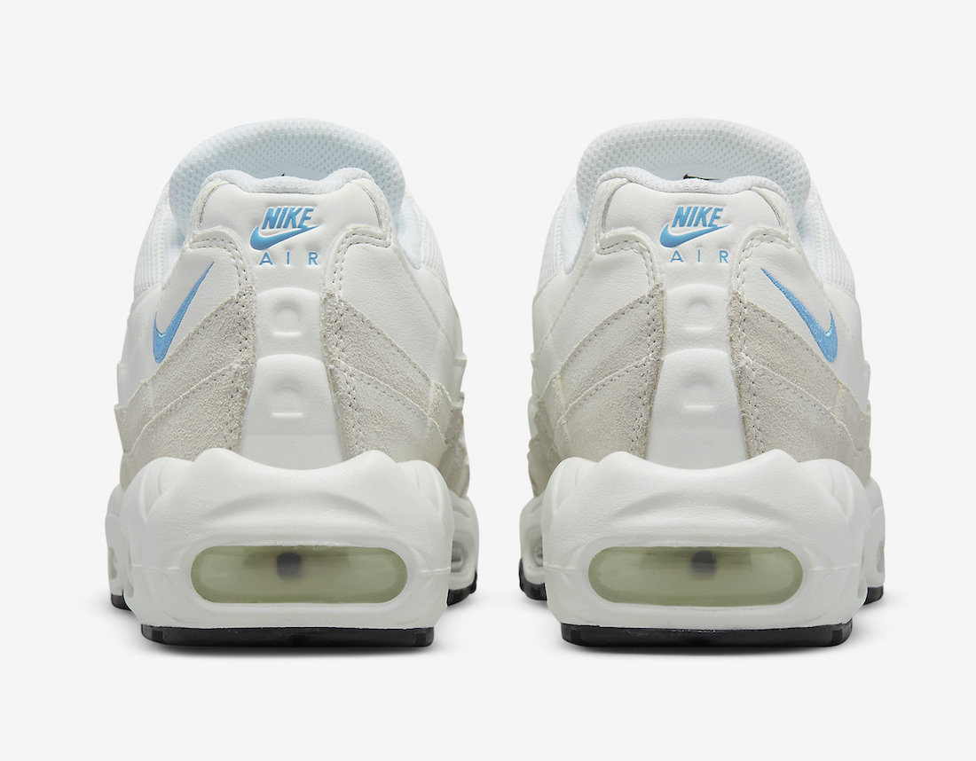 SBDetroit's tweet photo. Nike Air Max 95 Revealed in Summit White and University Blue https://t.co/gSnZnga2QI https://t.co/0HxyGvrAd9
