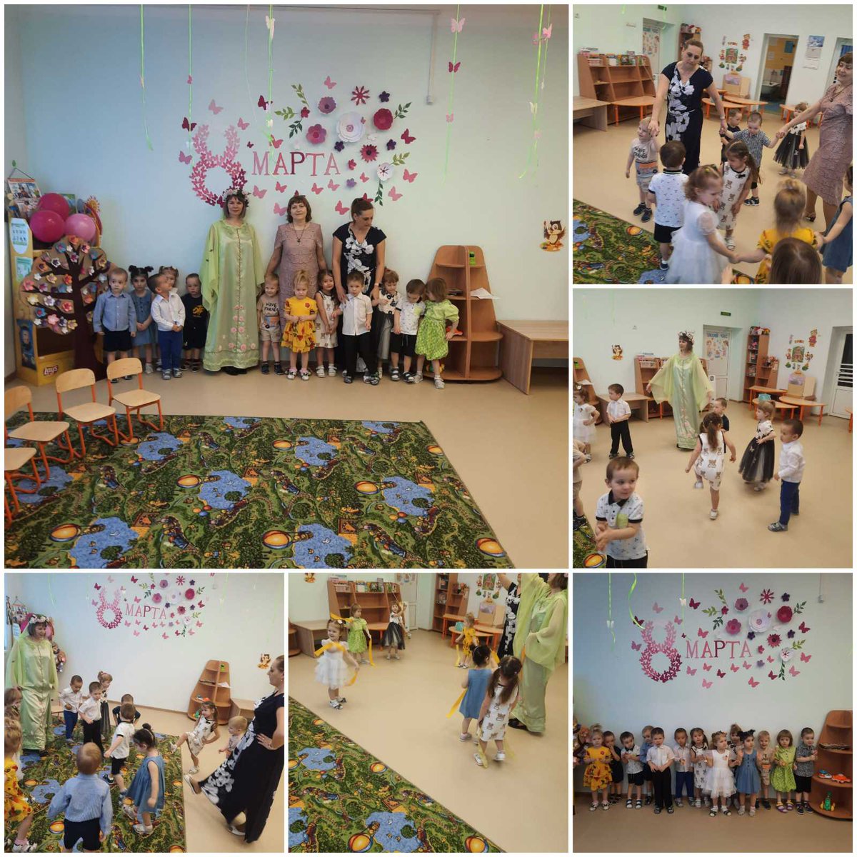 Милых мам и самых заботливых бабушек поздравляют наши воспитанники на этой неделе. Череда нежных и трогательных праздников, посвященных самому весеннему празднику 💐8 марта 💐 продолжается!