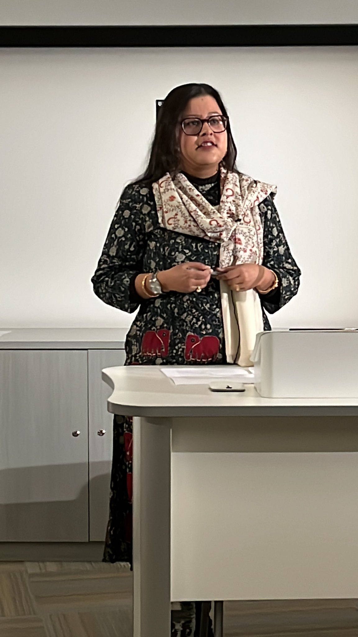 Dr Jenny Macleod on Twitter "Dr Samraghni Bonnerjee recalls her first