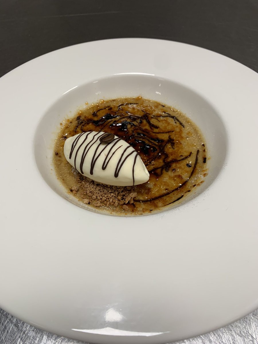 You like to see this on <a href="/CelticRossHotel/">Celtic Ross Hotel</a> #menu? Mocha crème’s brûlée with <a href="/ClonaDairy/">Clóna Dairy Products</a> #cream &amp; #milk