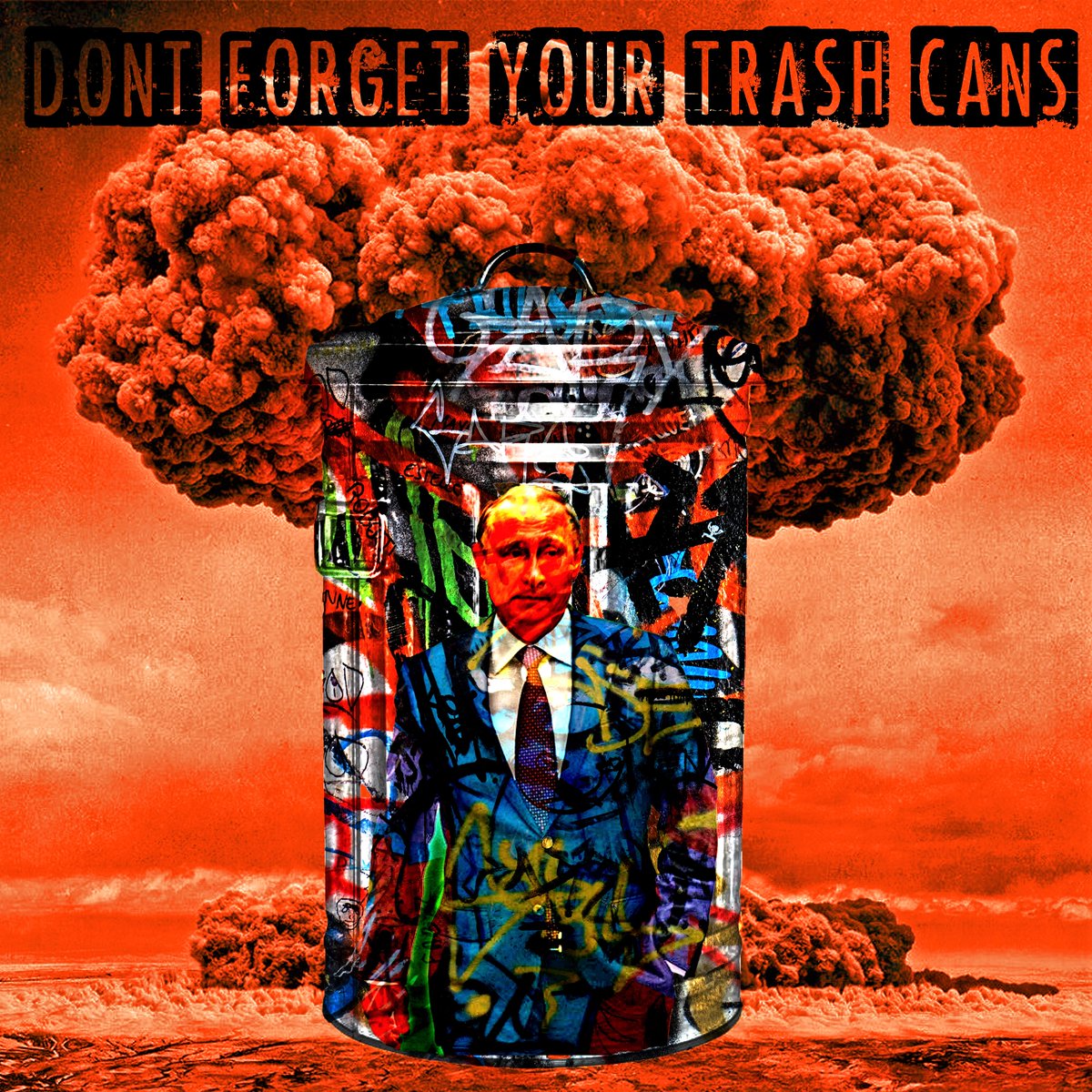 Sickoart_nft's tweet photo. ⏰@UnderwillM can't stop Trashing him so we added PUT IN Trash CAN to the collection! 🔥
👇👇👇
https://t.co/lApyX29hon
25 ED at 1 $NEAR each
✅107% of the revenue going to @Unchainfund 🤷♀️🤭😅via @mintbase 🙏
#putintrash #StandWithUkraine #trashart https://t.co/3VHOFRgbIy