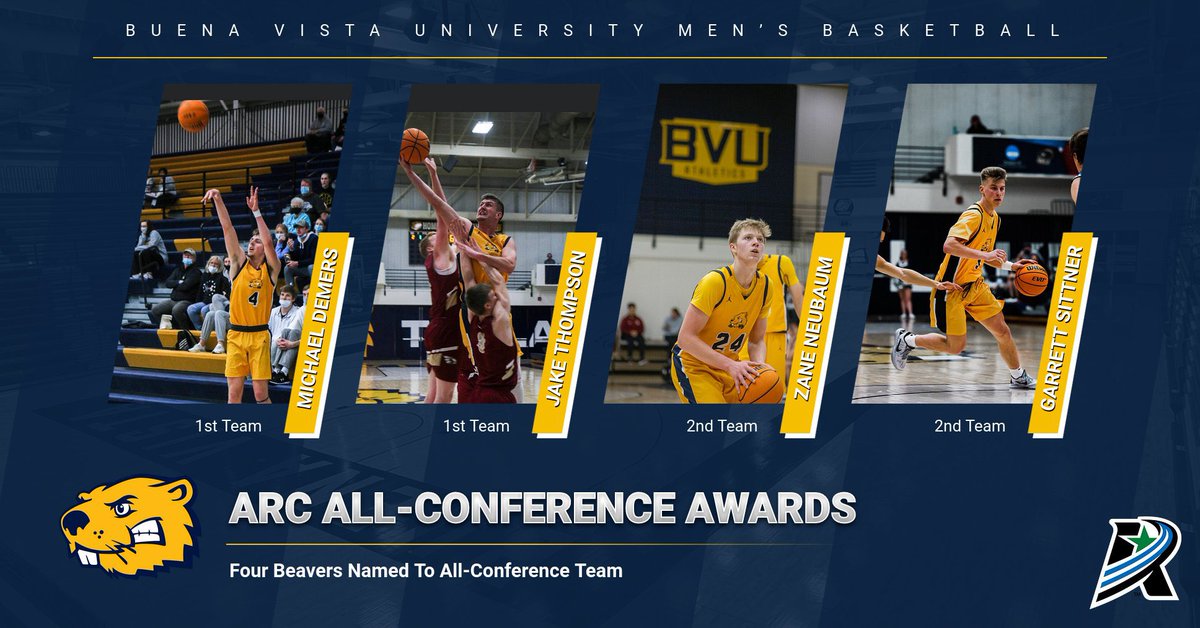 Demers, Thompson, Neubaum and Sittner named to All-Conference Team! 

#RollBeavs