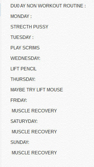 MDKOFFICIAL3's tweet photo. OUR E-SPORT COMPETETIVE PLAYER'S @Du0ay1 WORKOUT ROUTINE FOR HIS MUSCLE GROUPS https://t.co/KIO7p6UJyj