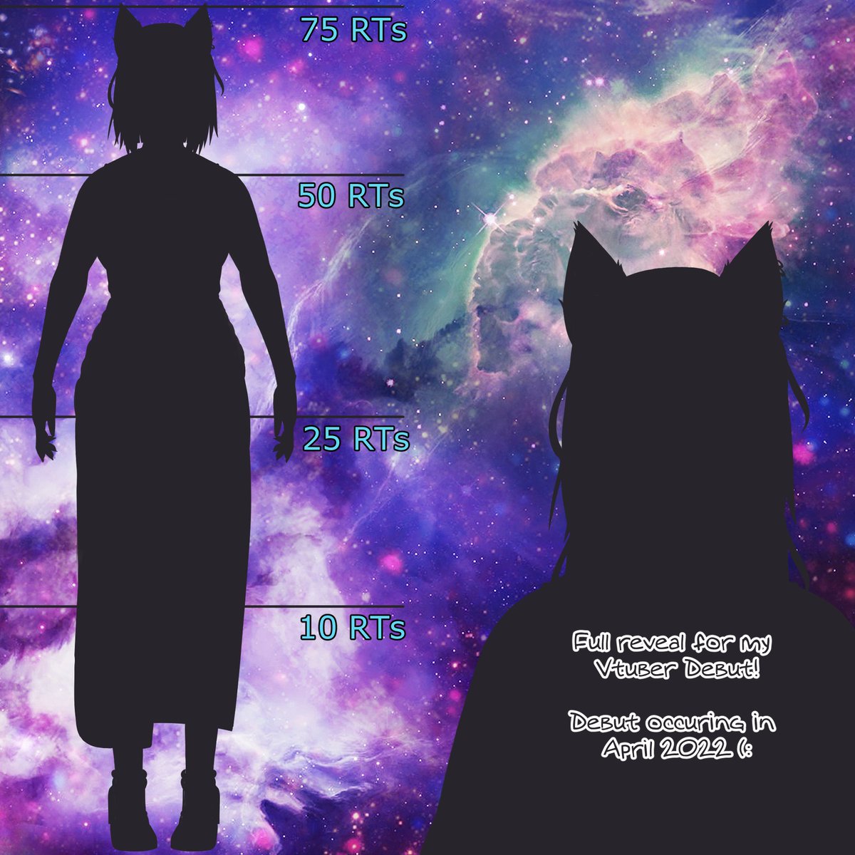 cascadiaa_'s tweet image. Vtuber ReDebut reveal time! First goal: 10 Retweets. Each week I will reveal a new outfit. Up first: standard outfit. (: 

#vtuber #envtuber #vtuberuprising #vtuberdebut #vtuberreveal