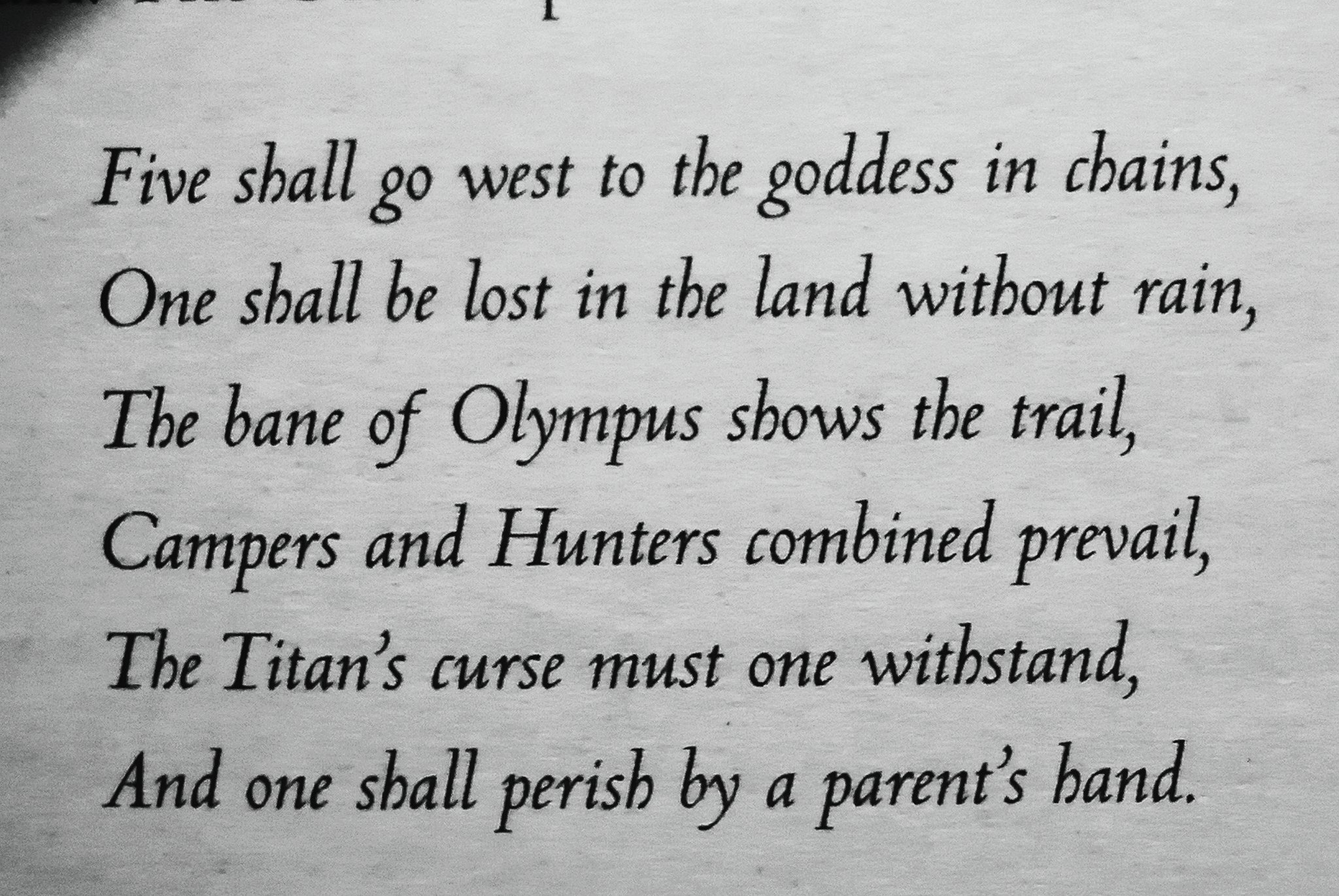 cowboy like hib 🤠 | percy jackson tv show! on X: "if the titan's curse prophecy is one of your favorite prophecies then it means ur cool i dont make the rules