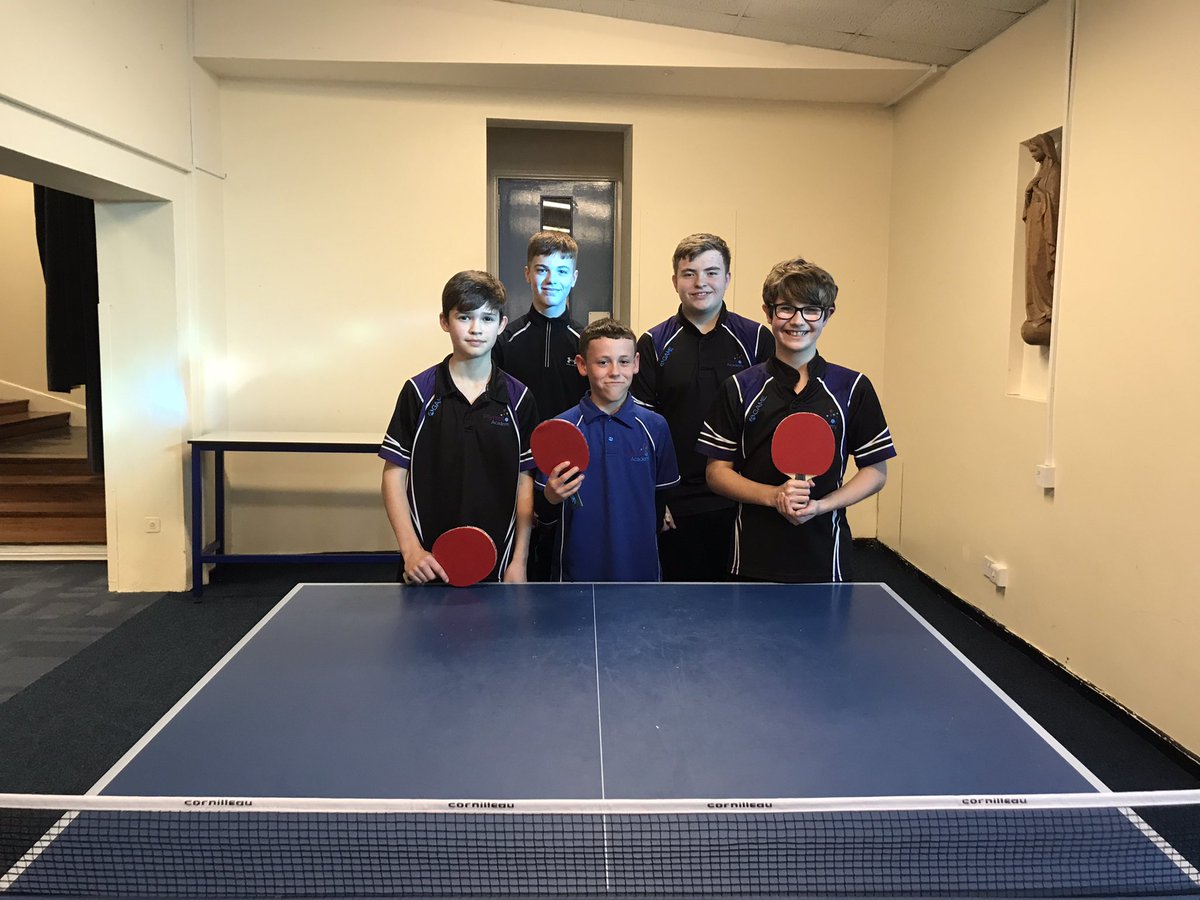 Great result this afternoon for our Y9 Table Tennis team today in the U16 Plymouth Schools Partnership Competition 🏓🙌
Well done for qualifying into the finals 👍 #teampa <a href="/plymouthssp/">Plymouth SSP</a>