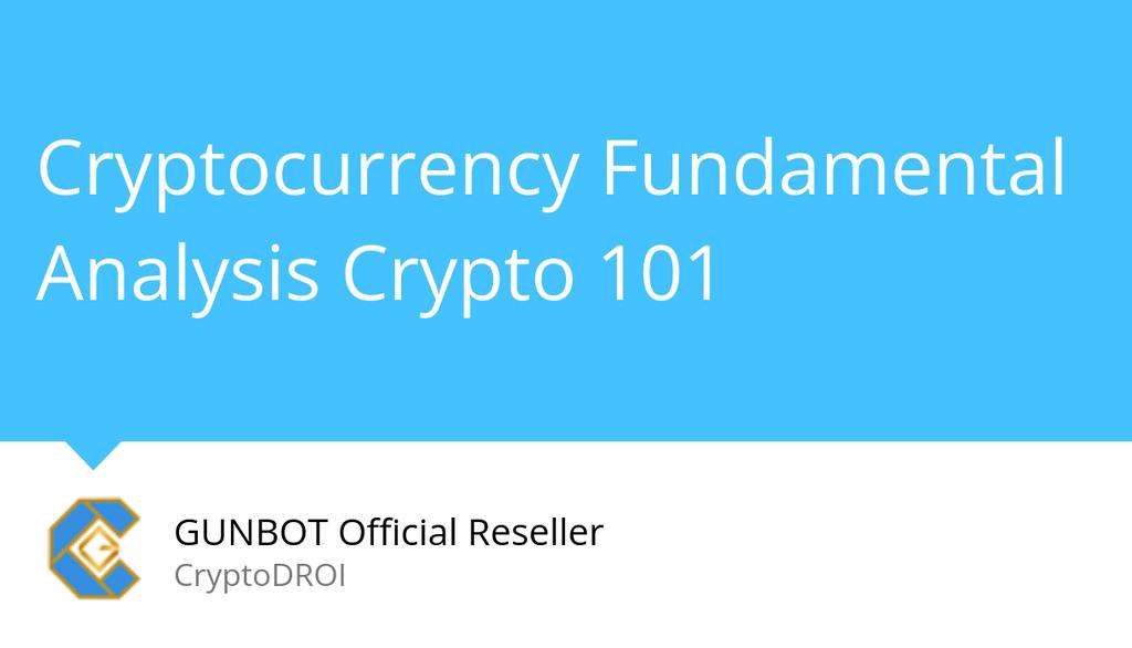 CryptoDroi's tweet photo. Learn the basics of cryptocurrency fundamental analysis so you can choose winning altcoins while automating your trades.

Read more 👉 https://t.co/Beg8yp5yTF

#CryptoInfo #Gunbot #CryptoTrading #TradingBot https://t.co/KKkQHAf6Dg