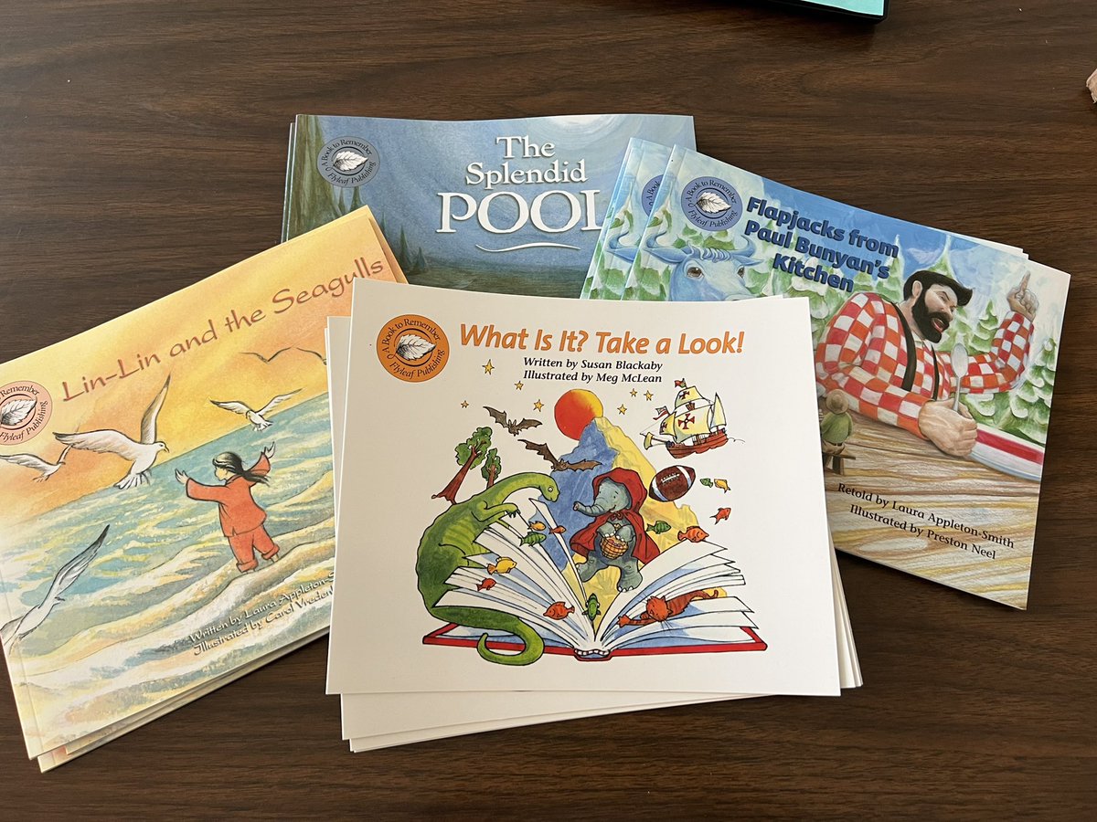 MrsQ_LM's tweet photo. Huge shoutout to the amazing @FlyleafLiteracy I heartbreakingly had books water damaged in my classroom, but the wonderful people at Flyleaf replaced my books for me! I am so grateful for the support of my classroom. #flyleafliteracy #flyleafpublishing #LMPride @LM_Schools https://t.co/JWQrgsm4hh