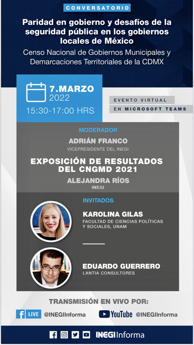 Los invito, el próximo lunes.