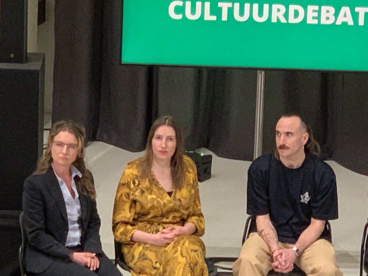 bulaydin's tweet photo. Cultuurdebat in prachtige ⁦@amaredenhaag⁩ met ⁦@JannekeHolman⁩ namens ⁦@PvdADenHaag⁩ begonnen. https://t.co/WlxNg49f1q