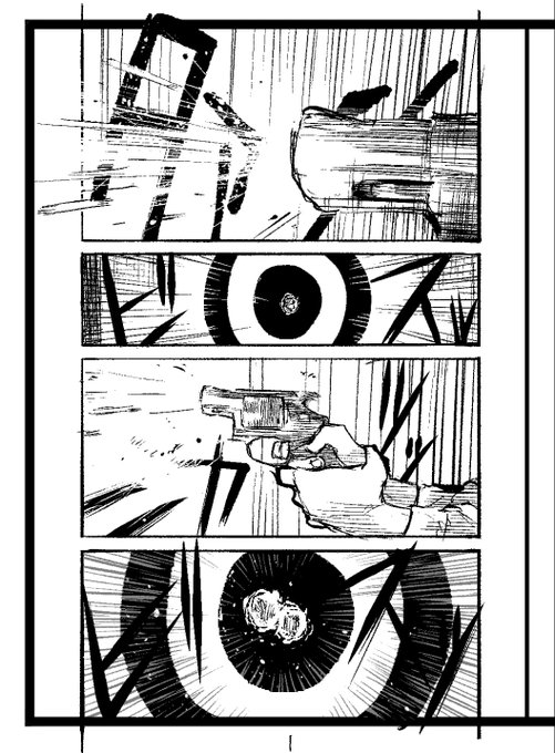 とにかく銃と裸が描きたかったらしい 