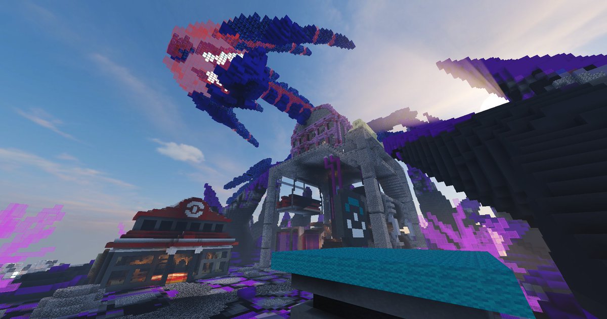 PixelPrime_'s tweet image. Arène Dragon 🐉 + Spawn 🏠