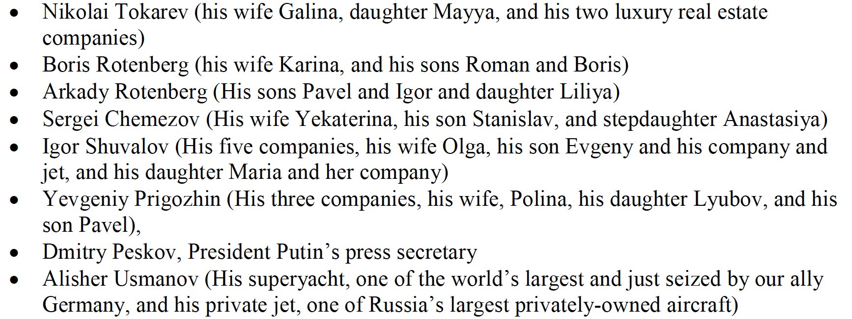 Phil Mattingly on Twitter "List of individuals, family members