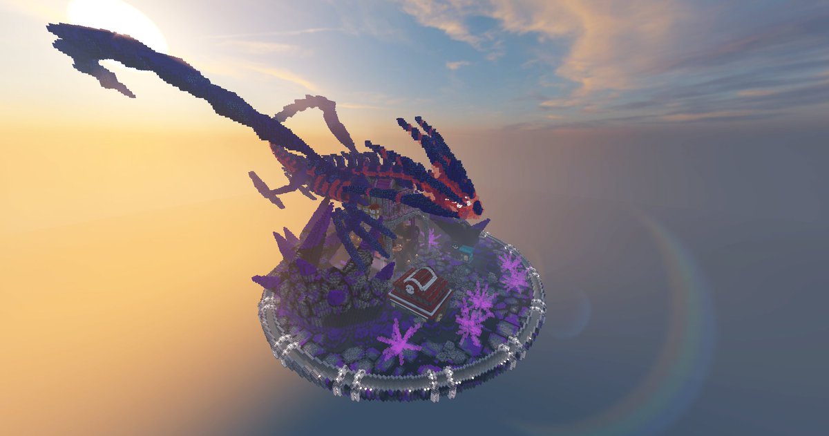 PixelPrime_'s tweet image. Arène Dragon 🐉 + Spawn 🏠