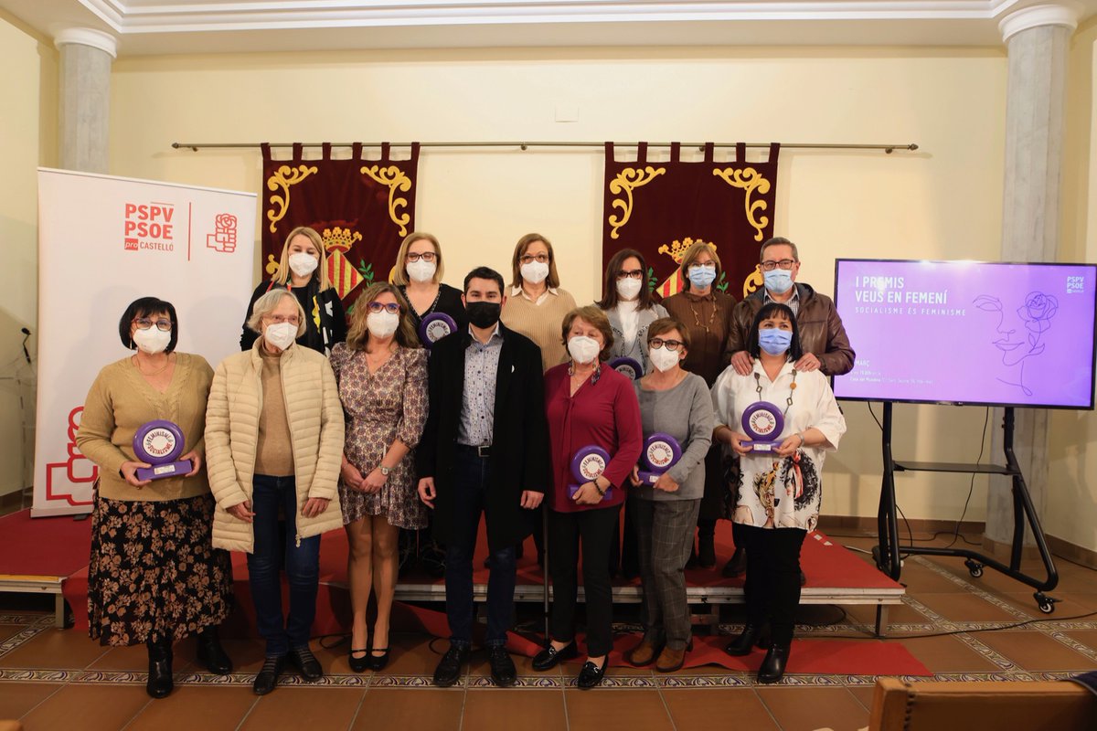 Gràcies per la vostra entrega i professionalitat <a href="/GVAdepsalutcs/">GVASalutCastelló</a>, <a href="/GVAlaplana/">GVA la Plana</a>, <a href="/GVASalutVinaros/">GVA Salut Vinaròs</a>, <a href="/chpcastellon/">Hospital Provincial de Castelló</a>, <a href="/GVAHLaMagdalena/">GVA La Magdalena</a> i <a href="/GVAsagunt/">DS Sagunt</a>

#IPremisVeusEnFemení #SocialismeÉsFeminisme #8M #8M2022