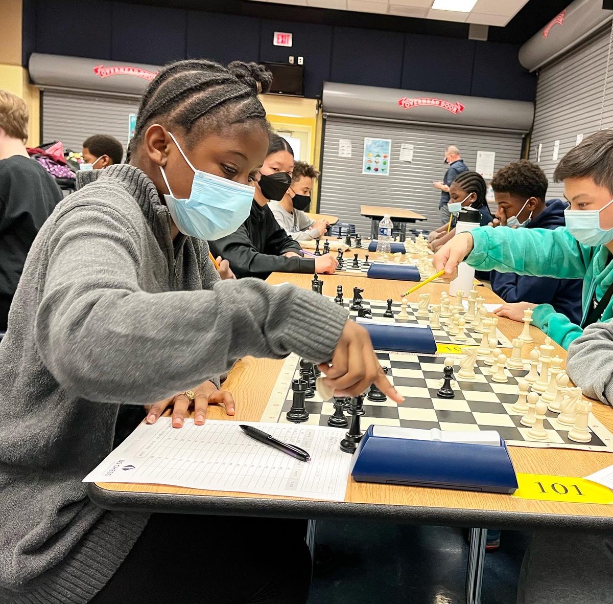 PhillyASAP's tweet photo. We L O V E seeing #ASAPchess in person! What about you?
♟GAMP vs. MITCHELL
#phillyasap #afterschool #nonprofit #education #chesskids #chessclub #opportunitygap #phillychess #phillyost https://t.co/ePj66J4yK3