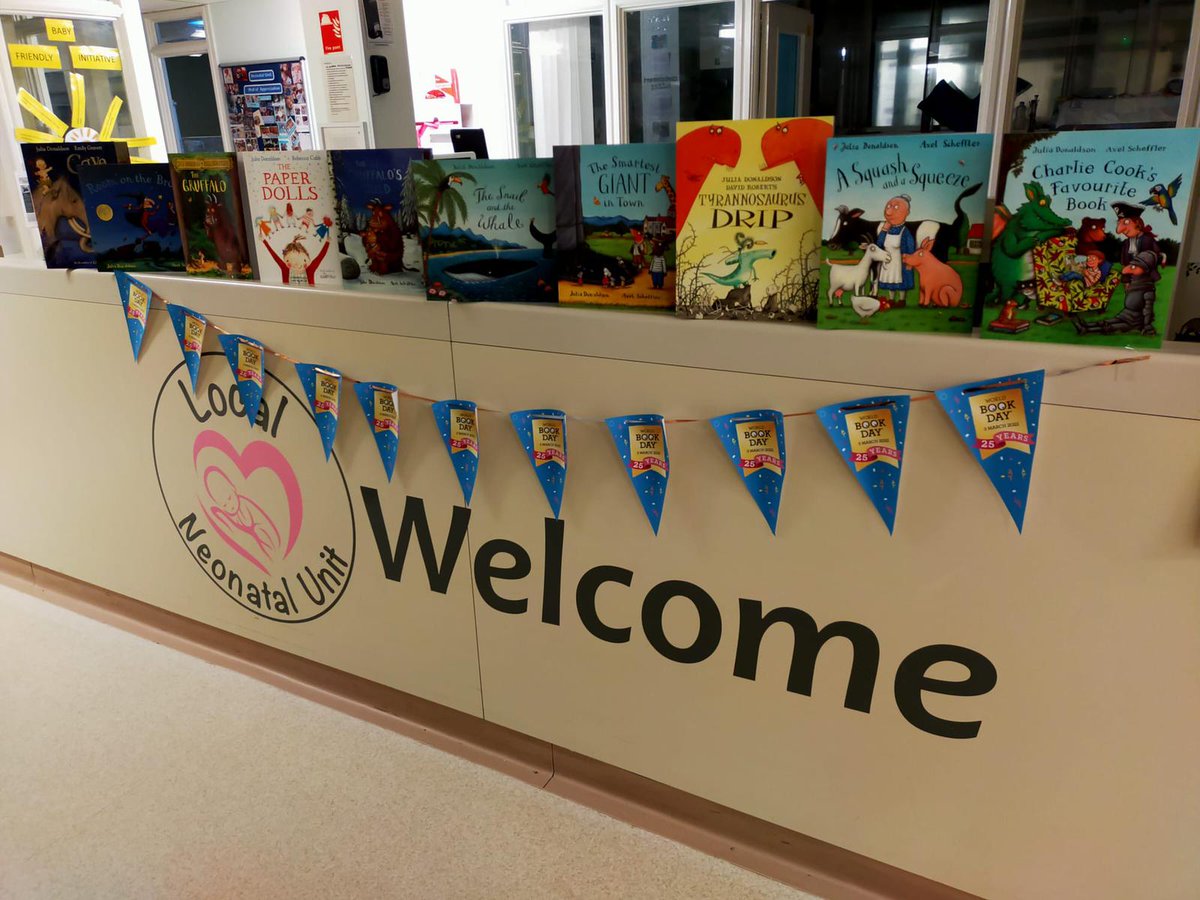 Cara Hobby (@carahobbyemnodn) on Twitter photo Brilliant idea from our Kettering neonatal unit to celebrate #WorldBookDay- each family received a golden ticket to exchange for a book, Willy Wonka style 😀 📚🌟
#EMNODNWorldBookDay #WBD22 <a href="/KettGeneral/">Kettering General Hospital</a> <a href="/EMNODN/">East Midlands Neonatal ODN</a> Brilliant idea from our Kettering neonatal unit to celebrate #WorldBookDay- each family received a golden ticket to exchange for a book, Willy Wonka style 😀 📚🌟
#EMNODNWorldBookDay #WBD22 <a href="/KettGeneral/">Kettering General Hospital</a> <a href="/EMNODN/">East Midlands Neonatal ODN</a>