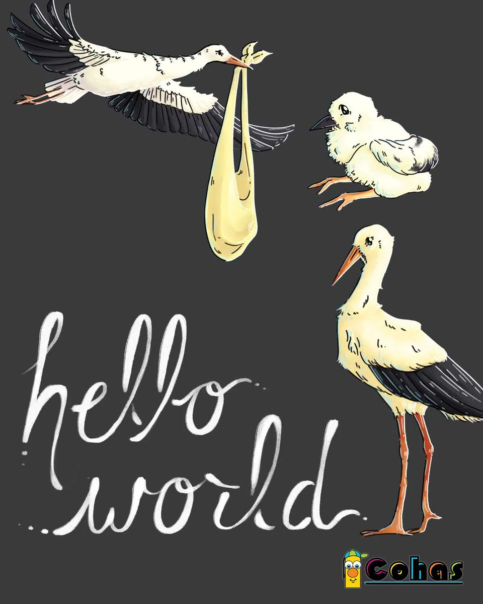 Cohas_Co's tweet photo. This Birth Announcement Milestone Chalkboard is familiar to everyone expecting.  After all we all know the #Stork brings the #newBaby home! 

It features #Storks one flying and one on the ground and a #BabyStork All #HandPainted by our Artists More> https://t.co/deF3OhXYqZ https://t.co/lpgf9XUJEk