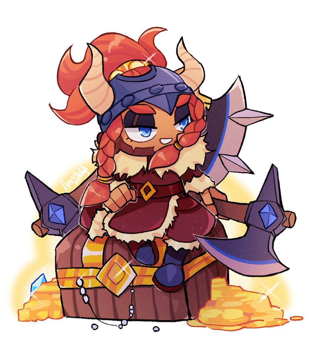 AmethystMono's tweet photo. The invincible Sauda! ⚔️
#btd6 #bloonstd6 #art https://t.co/VMzG6KUTTh