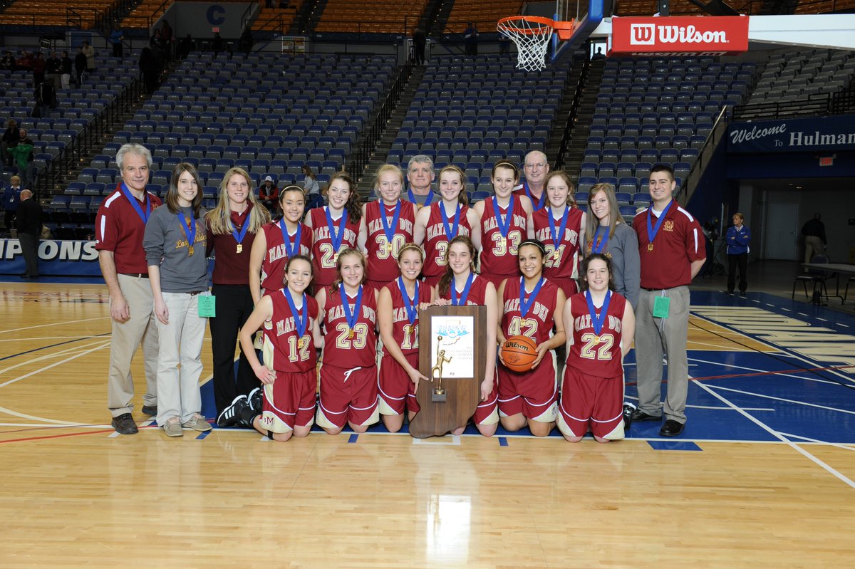 10 Years Ago Today (March 3, 2012)
The Evansville Mater Dei Wildcats  were honored as #IHSAA Class 2A Girls Basketball State Champions!
🏆🥇🏀🔥🔴🟡 <a href="/MaterDeisports/">Mater Dei Athletics</a> 
Official Program: ihsaa.org/portals/0/Flip…
Box Score: ihsaa.org/portals/0/girl…