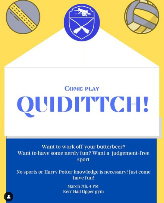 Quidditch is back! Monday at 4 forms.gle/KGyicDpovNsuBd… #ryerson <a href="/ryersonu/">Ryerson University</a> @RURecreation #xuni