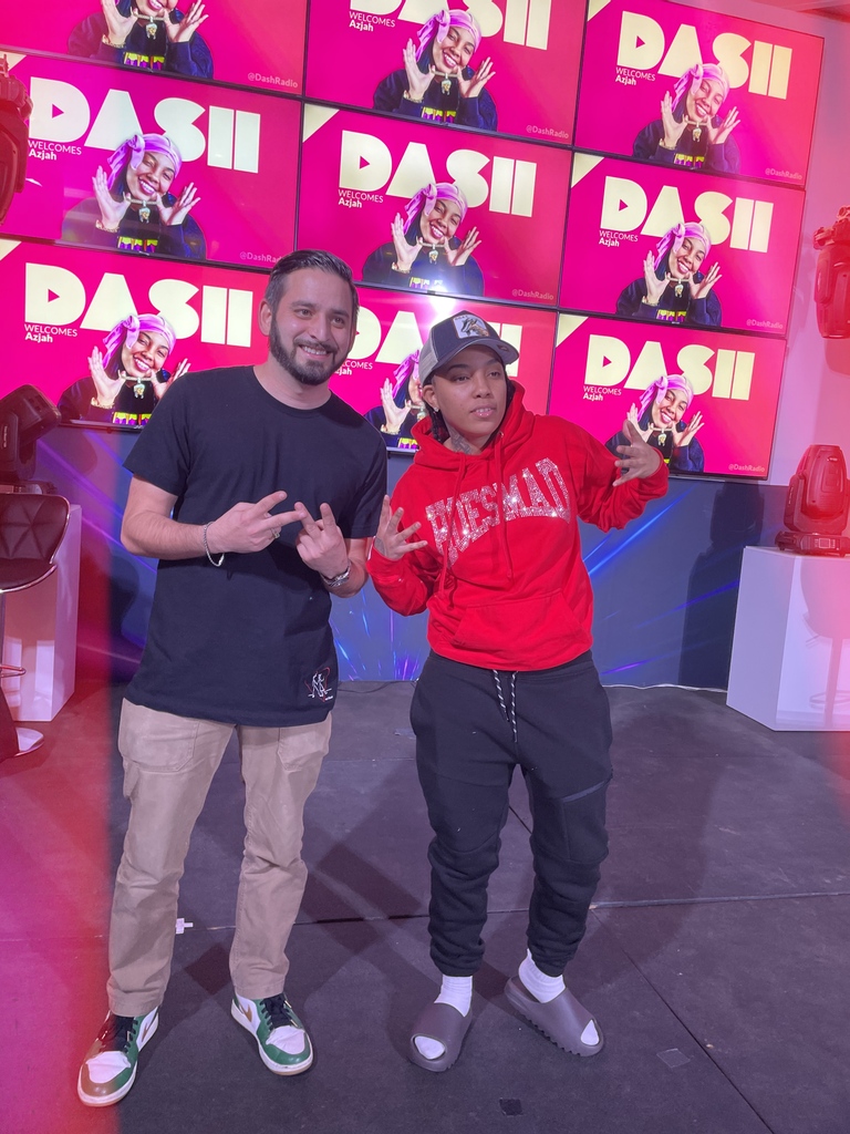 littxlive's tweet photo. The Princess of Compton, @officialAzjah stopped by to chat about her style, journey as an artist, growing up with fellow rising LA artists such as Kalan.FrFr, getting recognition from Dr. Dre &amp; much more! Learn more about Azjah on https://t.co/t99aDhv64l @therealfiz https://t.co/YjxHLSB9eS