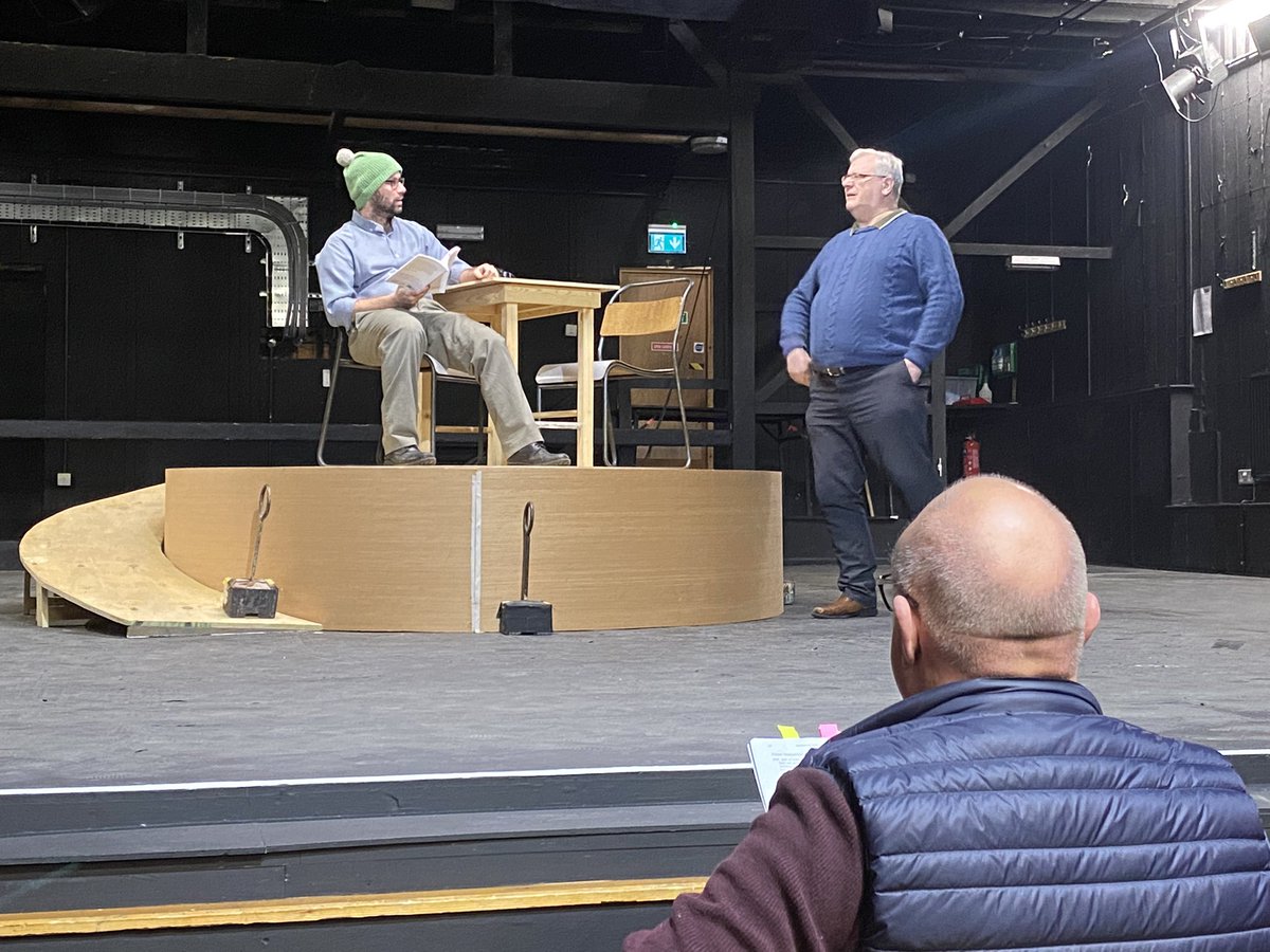 rhtco's tweet photo. Breaking The Code rehearsals well underway. Exciting times ahead. Tickets available o we at https://t.co/WvUuk41gQR! https://t.co/NN6msKqRgH