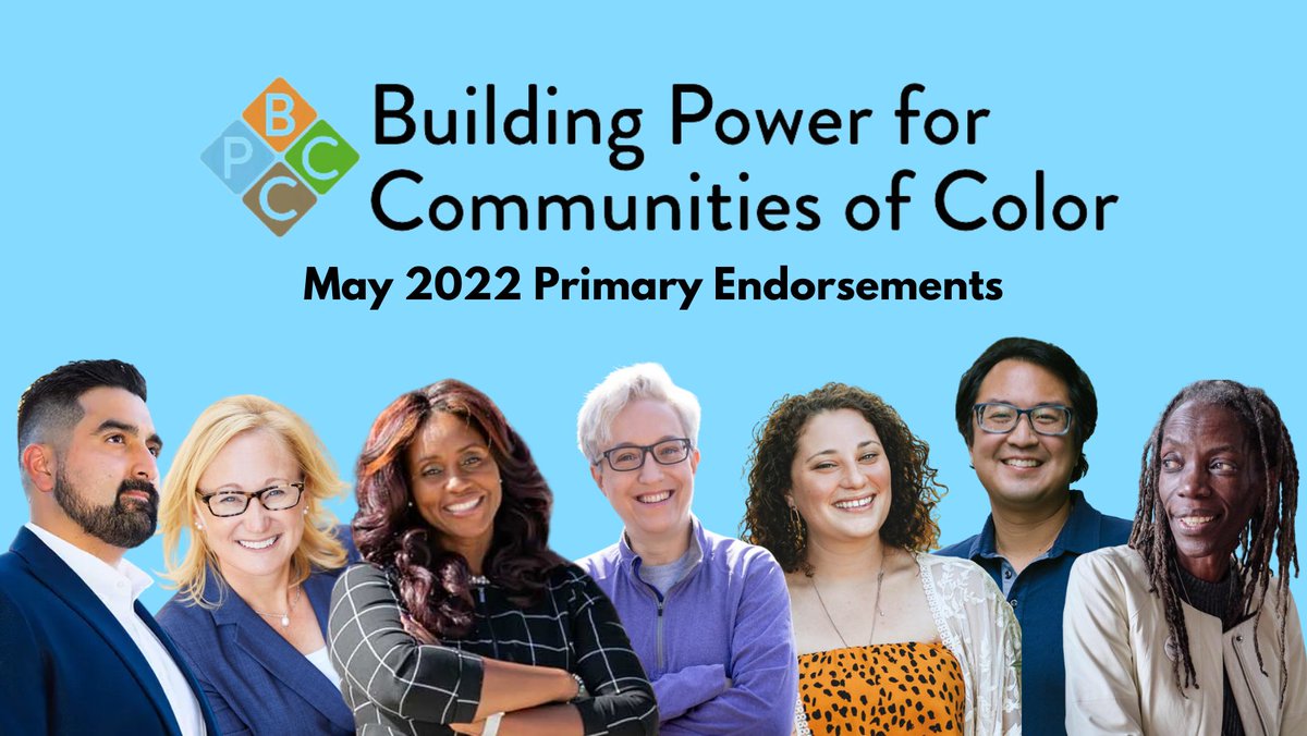 We are pleased to announce our endorsements for the May 2022 primary election in Oregon.

We support values-aligned candidates who will be effective leaders for racial justice in office and will center BIPOC communities in their policymaking.

Take a look: colororegon.org/endorsements