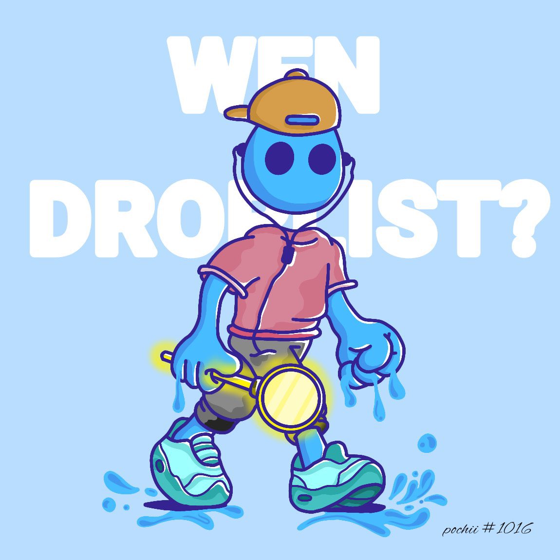 Droplets Whitelist💧

Any interaction with this tweet has a chance to earn you a WL spot👀