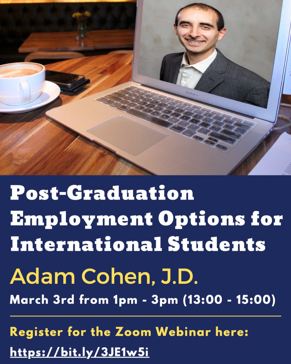 OleMissIntl's tweet photo. Going on right now! Post-graduation Immigration Options for International Students. 

Register and join in here: https://t.co/zyv63OpCof https://t.co/ql297r2f0l
