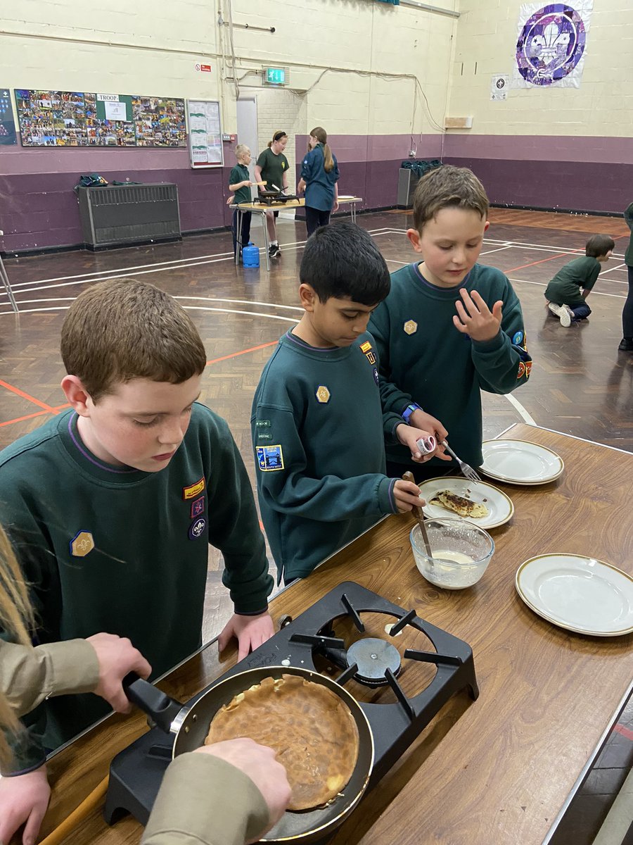 Cooking tonight of course had to be pancakes