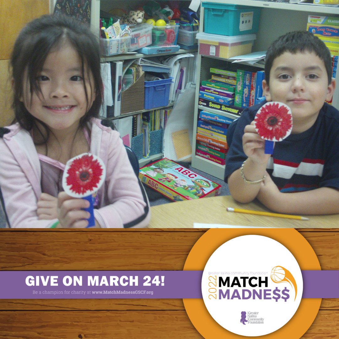 305EdFoundation's tweet photo. Fashions change, but giving never goes out of style! Make a gift to Salina Education Foundation at Match Madness and leave a legacy for the next generation of USD 305 students!  #gscf #matchmadness2022 #Why305 https://t.co/IkmTMKmscc