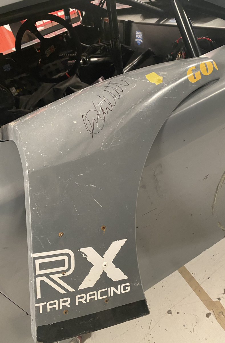Whose ready for an <a href="/SRXracing/">Superstar Racing Experience</a> GIVEAWAY - it’s a real left front composite fender from <a href="/MarcoAndretti/">Marco Andretti</a> 2021 race car. RT or Follow, Like ❤️ the tweet to be eligible to win. If you’re already following us, just hit the like ❤️ button, we’ll pick a random winner-more to come. 

Hawk