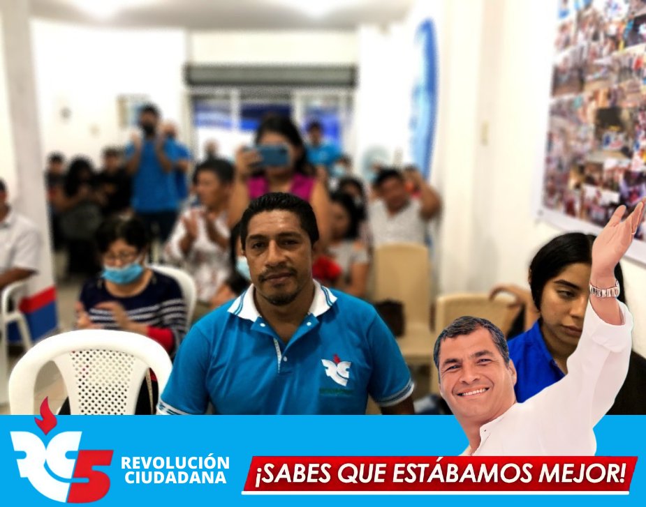 DaniloVelezRC's tweet photo. Con infinito amor hemos inaugurado en Montecristi nuestra Sede q' lleva por nombre a nuestros líderes de RC CORREA-GLAS
Gracias a los amigos q' se dieron cita,con Uds. recuperaremos la Patria
@MashiRafael
@JorgeGlas @OswaldCarrilloM
@pacohidalgorc @ArturoJEscala
@GuerrerosDig_RC https://t.co/HCaYlfmASB