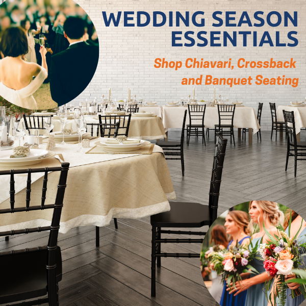 BizChair's tweet photo. We've got everything you need for #weddingseason - From gorgeous Chiavari Chairs to our versatile Crossback Chairs, your venue will be ready for every event!
.
.
.
#eventplanning #wedding #weddingszn #eventvenue #party #partyplanning #chiavari #banquet #eventplanner https://t.co/9cmMiYWoV5