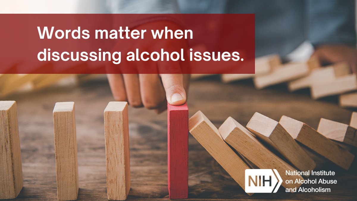 Stigma created by the language that is used to describe alcohol problems can decrease many people’s willingness to seek help for alcohol problems. Learn why words matter in the latest issue of NIAAA Spectrum: rethinkingdrinking.niaaa.nih.gov