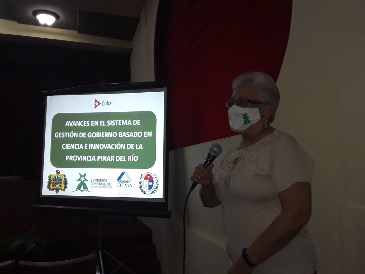 AccPinar's tweet photo. Miembros de la Filial provincial de la ACC y el Rector de la Universidad de Pinar del Río, participan en el Consejo Técnico Asesor como parte de la alianza Gobierno-Universidad #CubaesCiencia https://t.co/gUZsMPlzSy