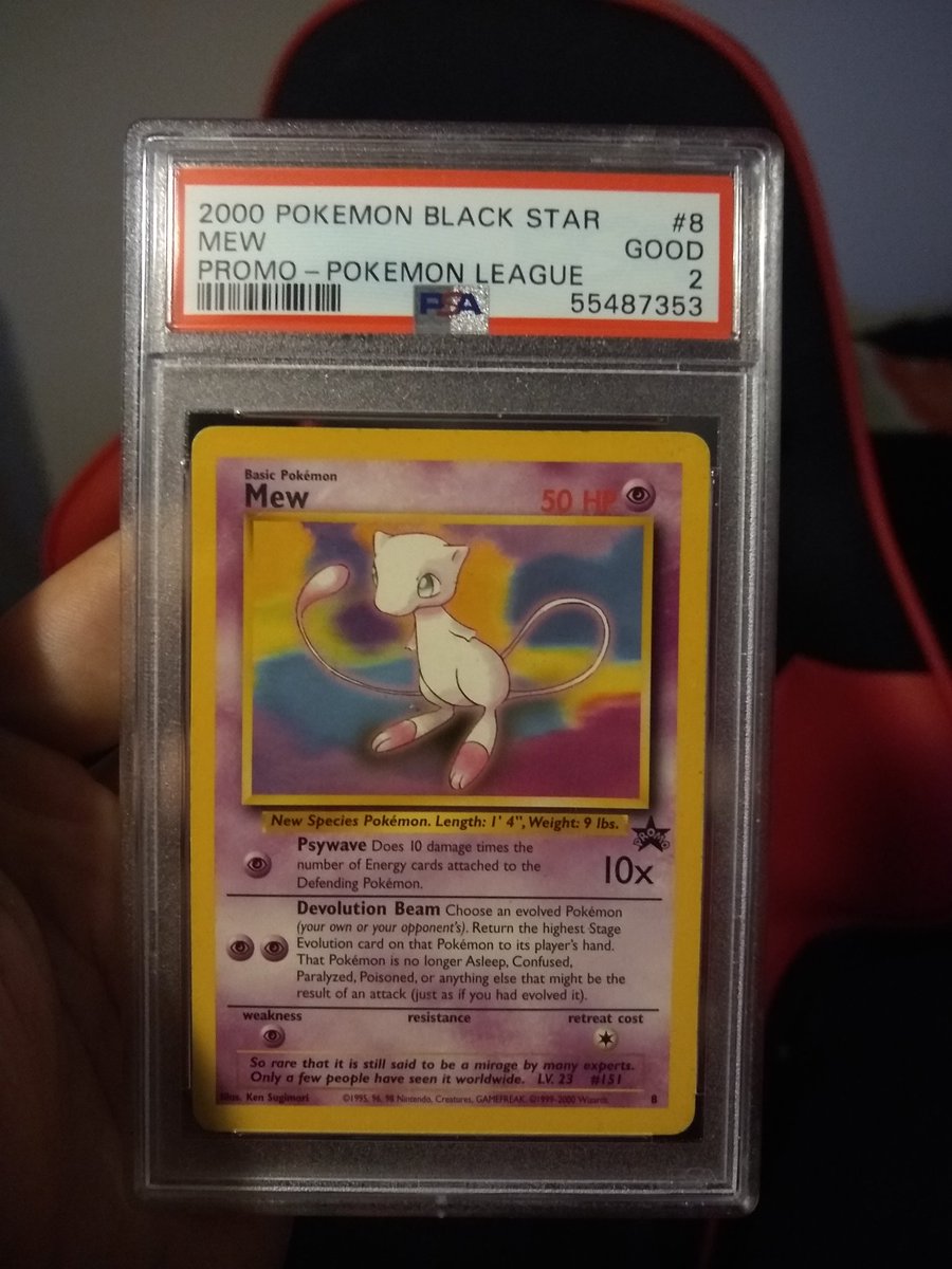 pharrohyami's tweet image. First slab giveaway!
Nothing too special but I think it's still cool especially since it's low pop at PSA 2.

All you need to do is
Like &amp;amp; RT!

No need to follow but if you do it's greatly appreciated!

Winner pick 3/12

Good luck everyone.