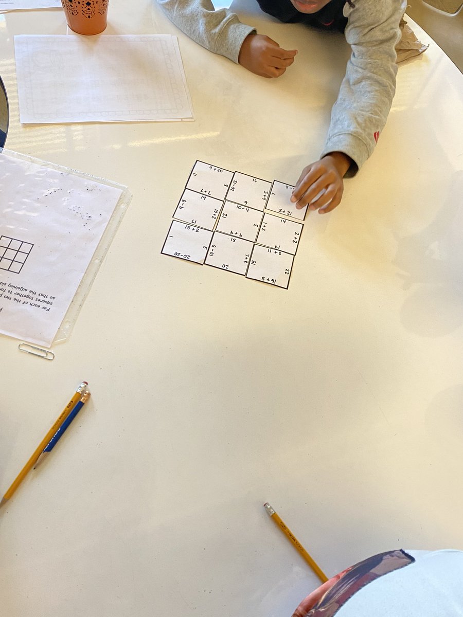 astone0812's tweet image. Mrs. Townsend’s second graders were caught using one of our new activities from our vertical math alignment PLC! @EasleyElem #ccsk5math #feesallstars