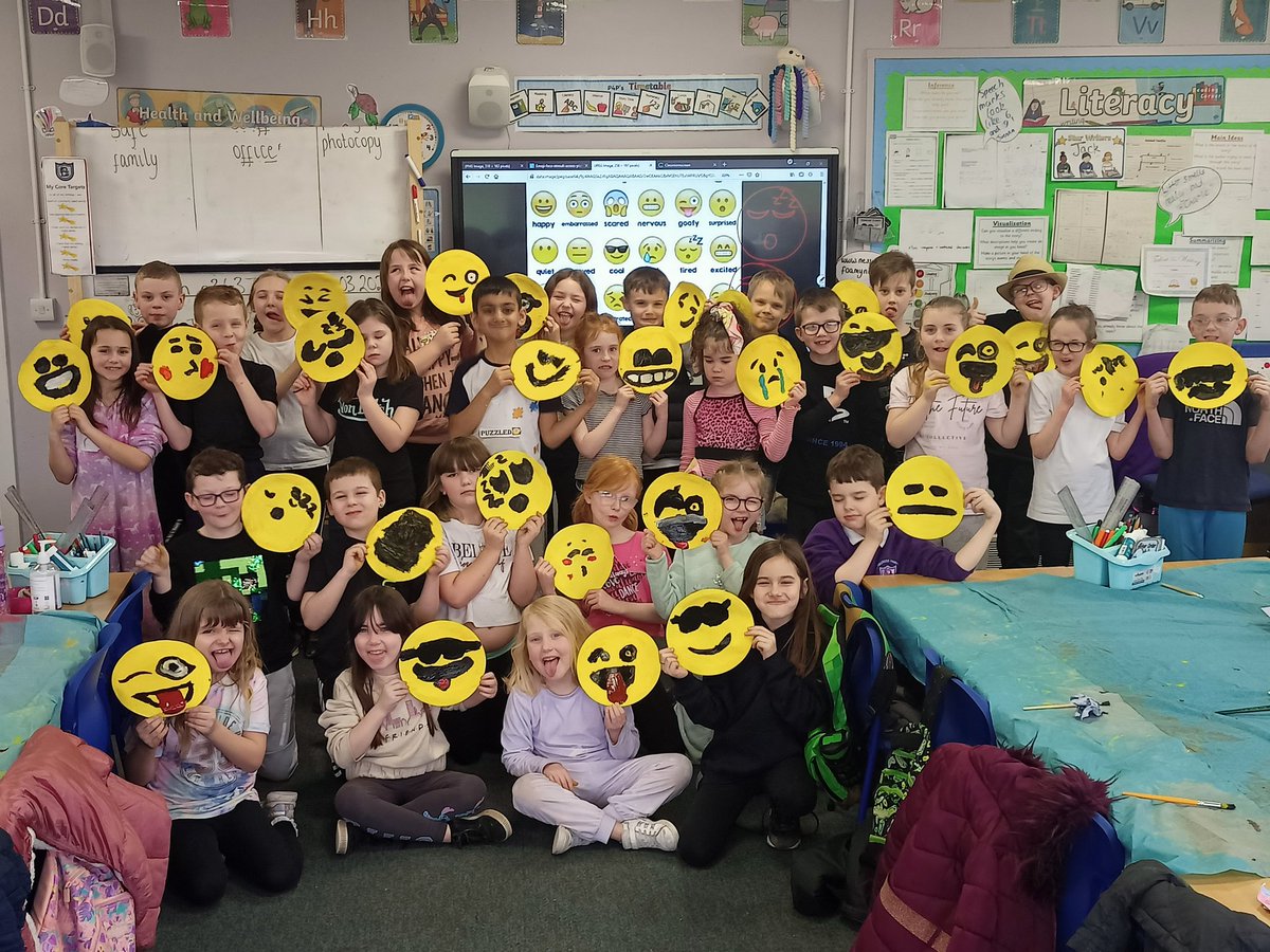 Dr Parnell and P5P (@bpsdrparnell) on Twitter photo As part of our work on synonyms and adjectives for #WorldBookDay we made emoji faces to describe how we felt in our costumes! <a href="/BPSReadingRocks/">#BPSReadingRocks</a> As part of our work on synonyms and adjectives for #WorldBookDay we made emoji faces to describe how we felt in our costumes! <a href="/BPSReadingRocks/">#BPSReadingRocks</a>