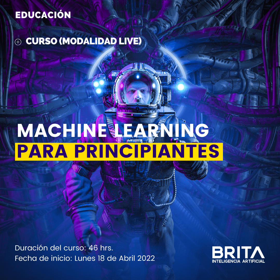 brita_ia's tweet photo. ✨Más información 👉🏻 https://t.co/N4SThjFX0h  

#Regalo 🎁 Además si te inscribes antes del 15 de marzo llévate el Curso Intensivo de Python totalmente #GRATIS que iniciará el 2 de abril 2022.

#machinelearning #programacion #python #inteligenciaartifical #desarrolladores #python https://t.co/9OgHLuBTeX