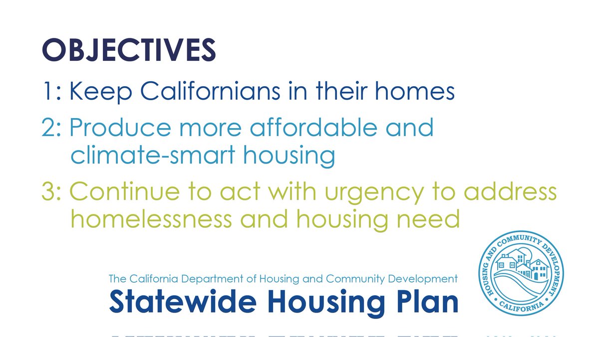 I'm proud to serve on the Statewide Housing Plan's Advisory Committee. Housing is arguably the most significant challenges that our state is facing. Now is the time for us to come together across industries and sectors to take action. #CAHousingPlan <a href="/California_HCD/">California HCD</a> <a href="/CAgovernor/">Governor Gavin Newsom</a>