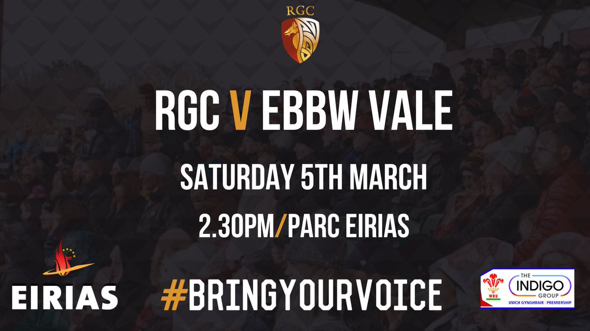 It's <a href="/evrfc/">Ebbw Vale Rugby</a> up next as they head to <a href="/ParcEirias/">Parc Eirias</a> Saturday 

🗣 Thoughts of Ceri Jones and Danny Cross on the website 

northwalesrugby.wales/news/rgc-look-…