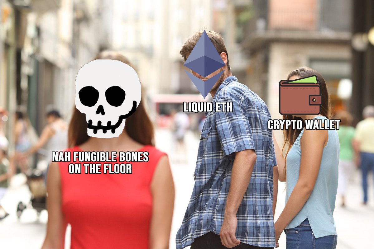 Happens all the time because those <a href="/nahfungiblebone/">Nah Fungible Bones</a> are Jst too fine!☠️😍

#bonefam #nftcollector #NFTcommunitiy #nftart