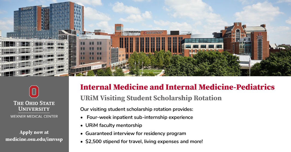 Ohio State Internal Medicine Residency tweet media
