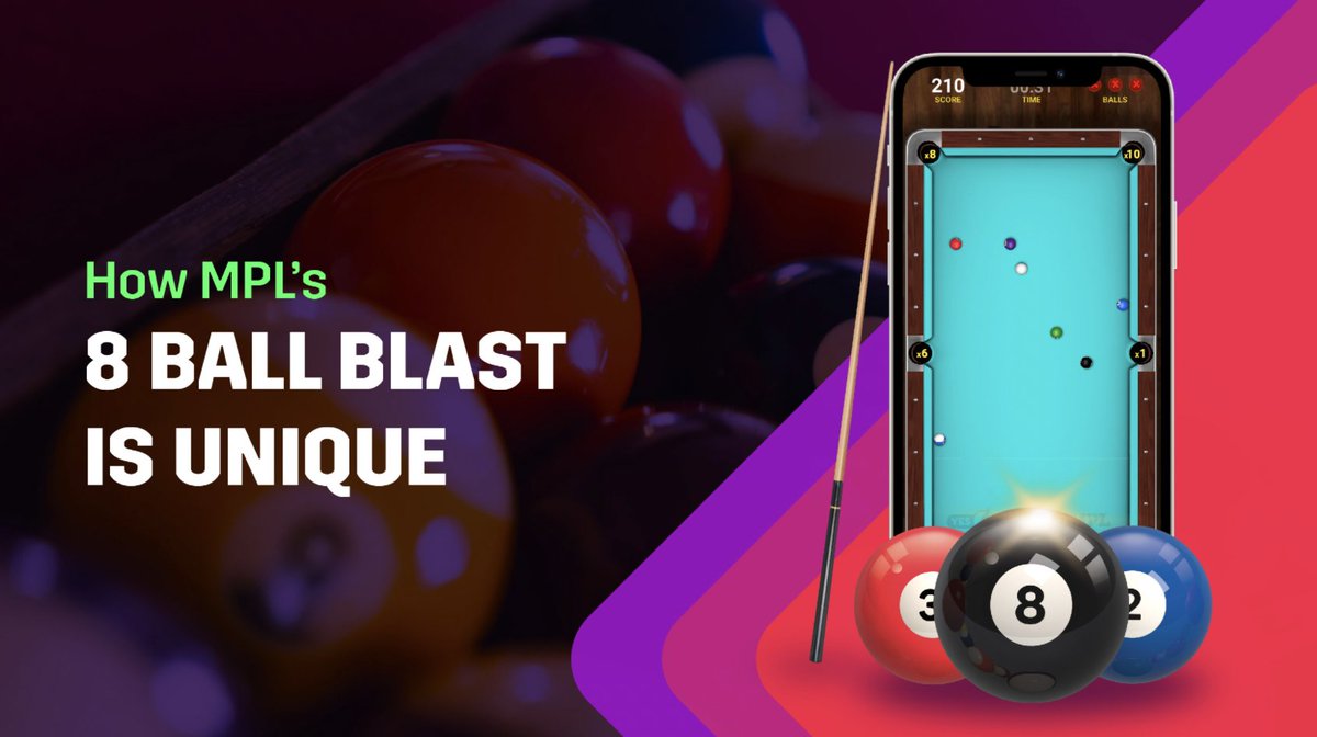 Looking to run the table? Check out how #MPL’s #8BallBlast differs from the competition: bit.ly/34dPRLm 

#pool #billiards #MobilePremierLeague