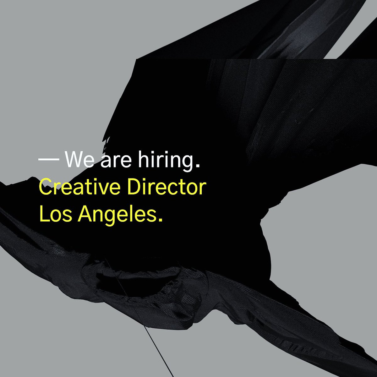 Create the Future - We're on the lookout for a design driven Creative Director to join our LA studio. You must have experience in the CG field working at the highest level and be comfortable at all stages of the creative process. For more info email talent.la@futuredeluxe.com