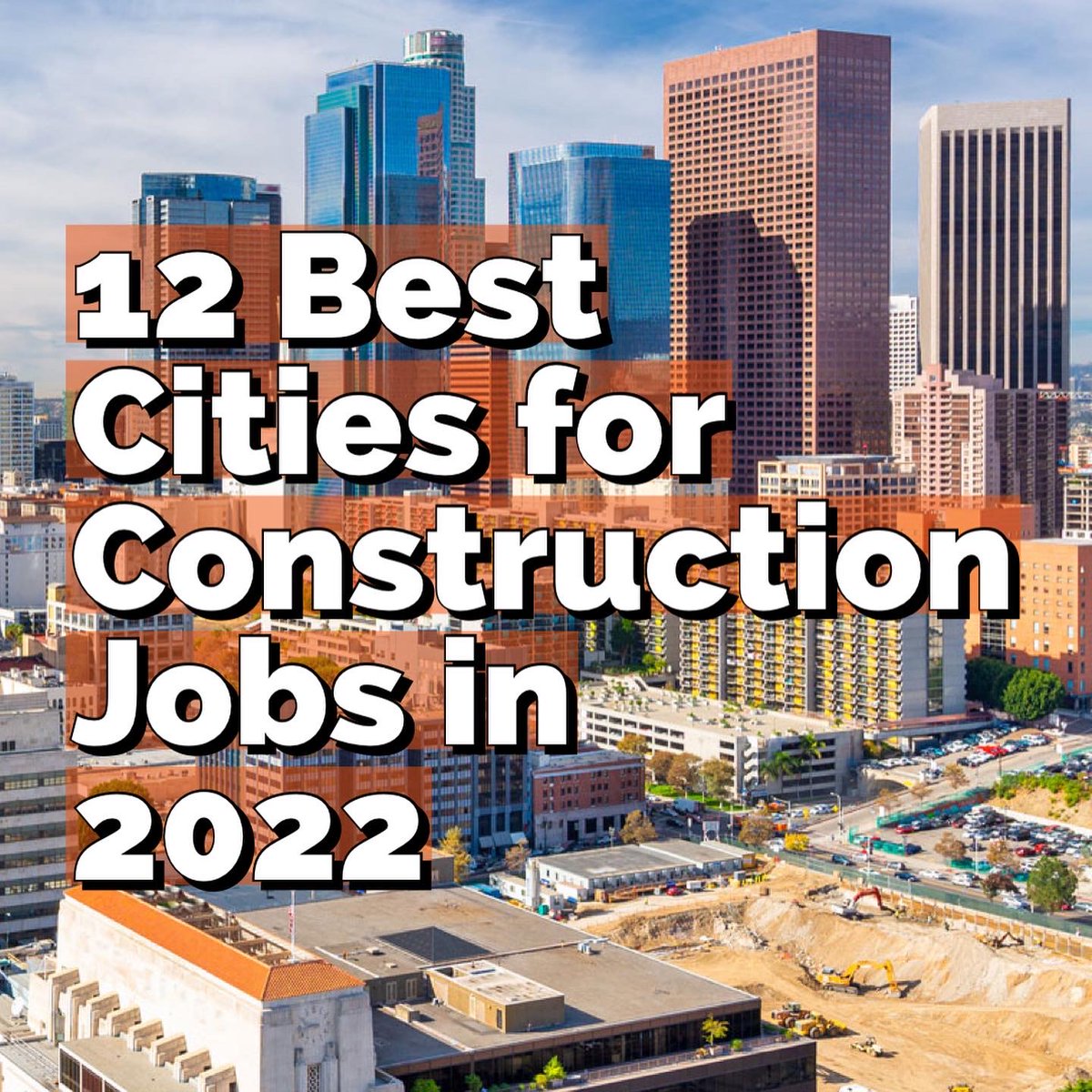 12 best cities in the U.S. for construction jobs in 2022 based on salary, number of jobs, population, and signs of growth in the area bigrentz.com/blog/best-citi…